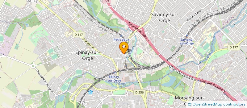 localisation de l'entreprise 838 141 075   EPINAY-SUR-ORGE