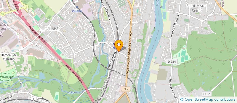 localisation de l'entreprise 838 141 794 à CORBEIL-ESSONNES