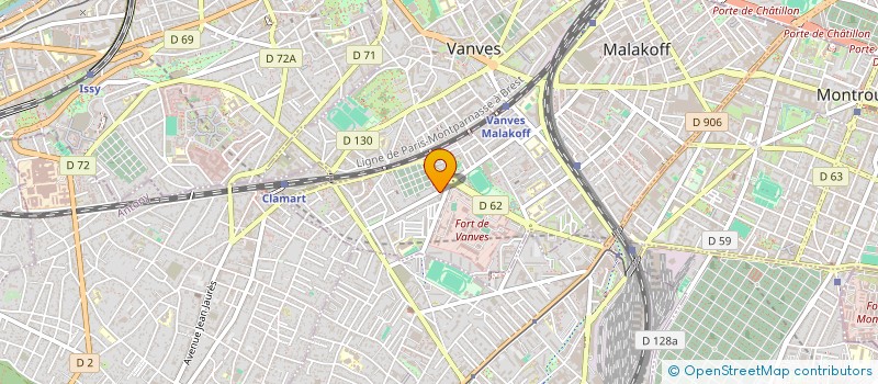 localisation de l'entreprise 838 165 397   MALAKOFF