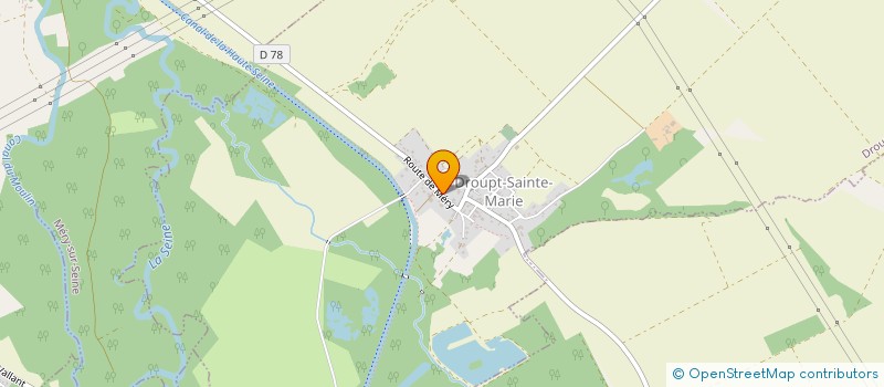 localisation de l'entreprise 838 165 793   DROUPT SAINTE MARIE