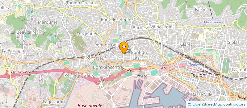 localisation de l'entreprise 838 170 967   TOULON