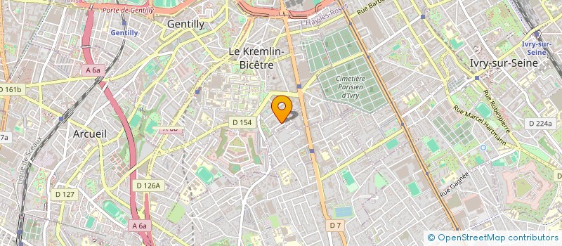 localisation de l'entreprise 838 180 271 à LE KREMLIN-BICETRE