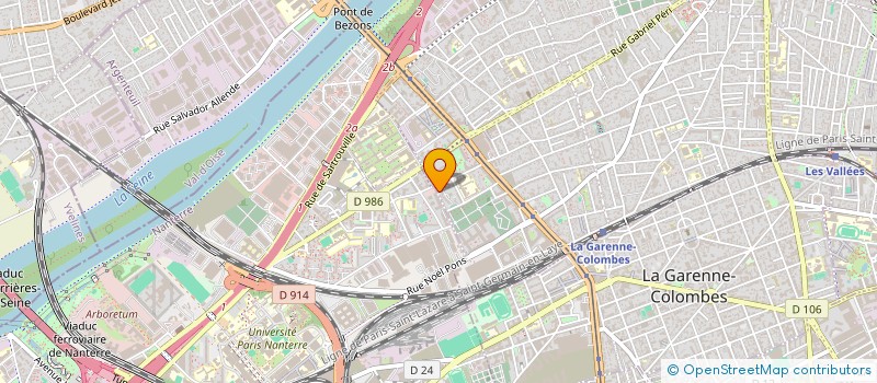 localisation de l'entreprise 838 183 184   COLOMBES