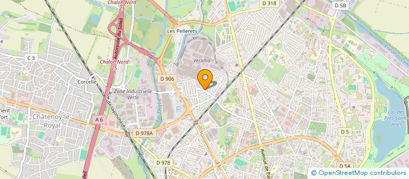 localisation de l'entreprise 838 201 358   CHALON-SUR-SAONE