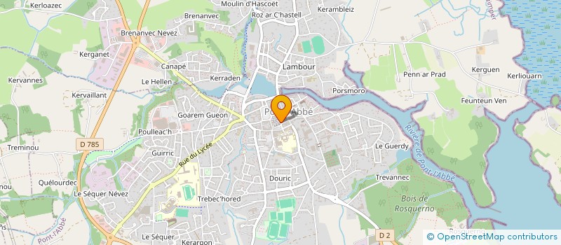 localisation de l'entreprise 838 213 395 à PONT-L'ABBE