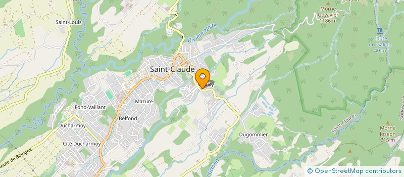 localisation de l'entreprise 838 231 637 à CAPESTERRE-BELLE-EAU