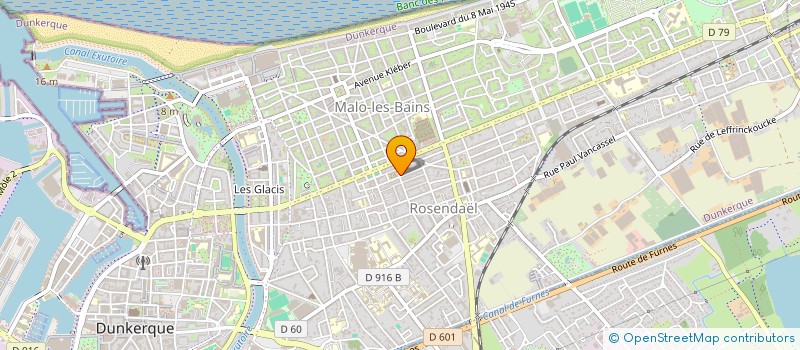 localisation de l'entreprise 838 238 350  à DUNKERQUE