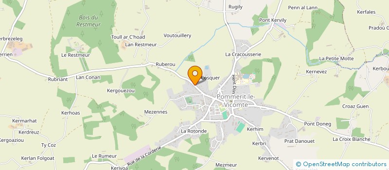 localisation de l'entreprise 838 241 420   POMMERIT-LE-VICOMTE