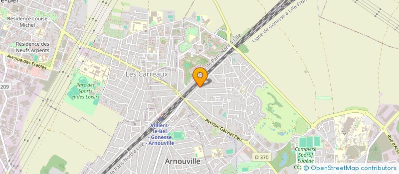 localisation de l'entreprise 838 254 522  à GONESSE