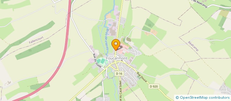 localisation de l'entreprise 838 262 301   FOUCARMONT