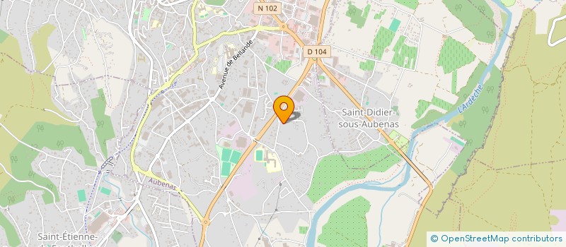 localisation de l'entreprise 838 279 941   CHAVANAY