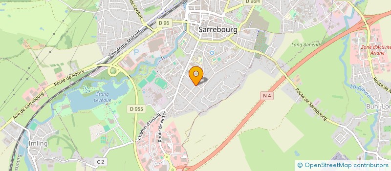 localisation de l'entreprise 838 285 534   SARREBOURG
