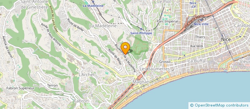 localisation de l'entreprise 838 298 461   NICE