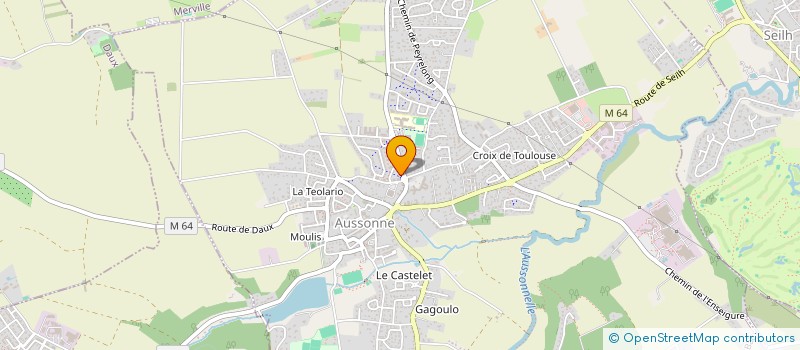 localisation de l'entreprise 838 300 044 à AUSSONNE