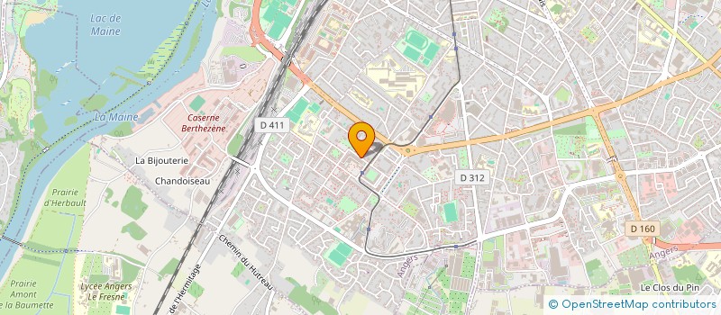 localisation de l'entreprise 838 303 857  à ANGERS