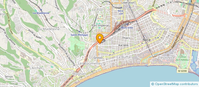 localisation de l'entreprise 838 304 699 à NICE