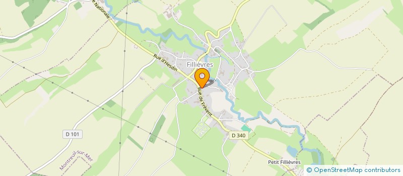 localisation de l'entreprise 838 309 847   FILLIEVRES