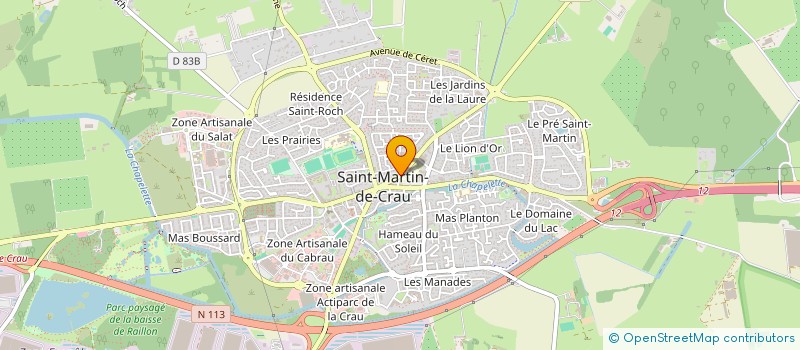 localisation de l'entreprise 838 310 894 à SAINT-MARTIN-DE-CRAU