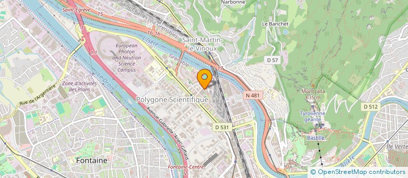 localisation de l'entreprise 838 312 312  à GRENOBLE