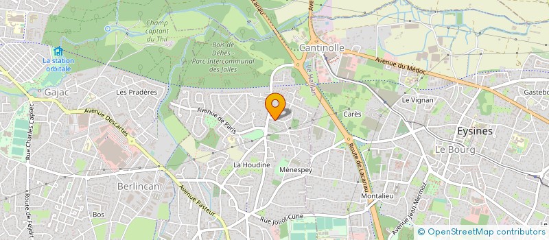 localisation de l'entreprise 838 327 906   LE HAILLAN