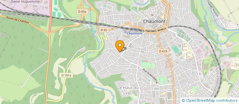 localisation de l'entreprise 838 333 664 à CHAUMONT