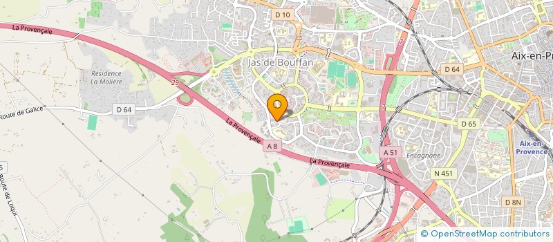 localisation de l'entreprise 838 334 407   AIX-EN-PROVENCE