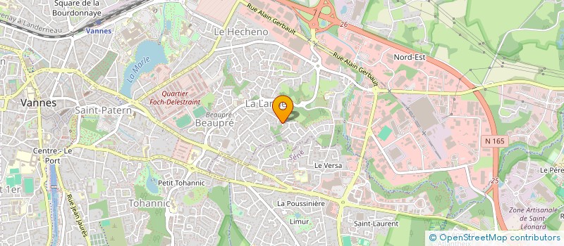 localisation de l'entreprise 838 350 718  à VANNES