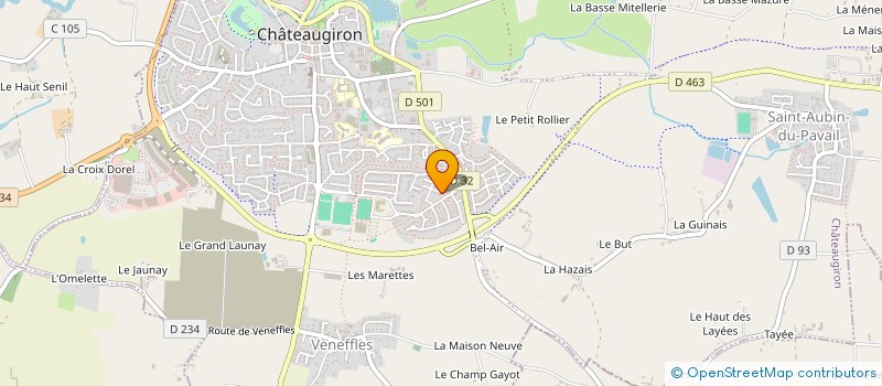 localisation de l'entreprise 838 356 251   CHATEAUGIRON