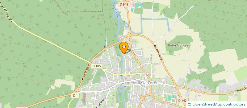 localisation de l'entreprise 838 367 415   MILLY-LA-FORET