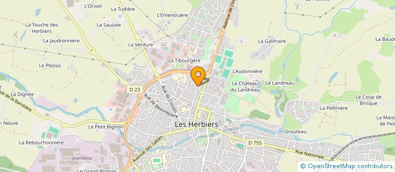 localisation de l'entreprise 838 370 229   LES HERBIERS