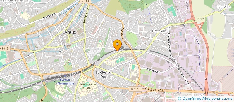 localisation de l'entreprise 838 374 064   EVREUX