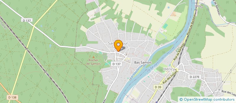 localisation de l'entreprise 838 384 345   SAMOIS-SUR-SEINE