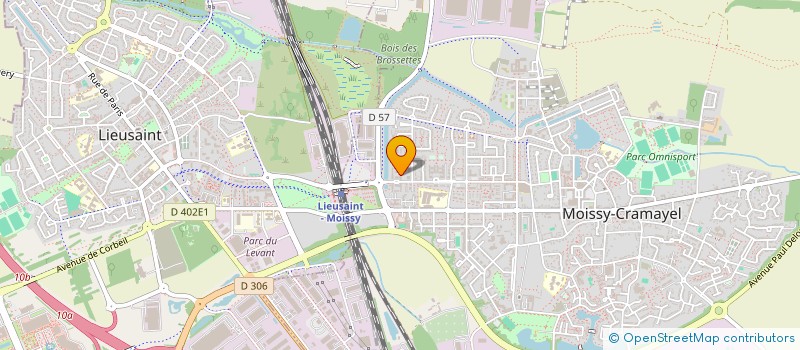 localisation de l'entreprise 838 386 928   MOISSY-CRAMAYEL