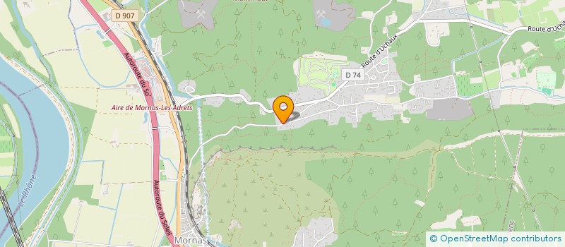 localisation de l'entreprise 838 390 110   SERIGNAN