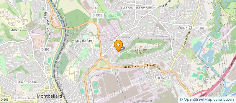 localisation de l'entreprise 838 393 114   MONTBELIARD