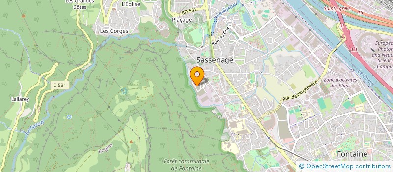 localisation de l'entreprise 838 397 107   SAINT-MARTIN-D'HERES