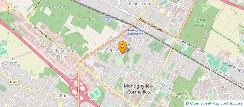 localisation de l'entreprise 838 398 105   SAINT-LEU-LA-FORET