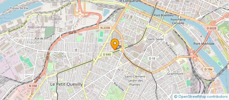 localisation de l'entreprise 838 399 517   ROUEN