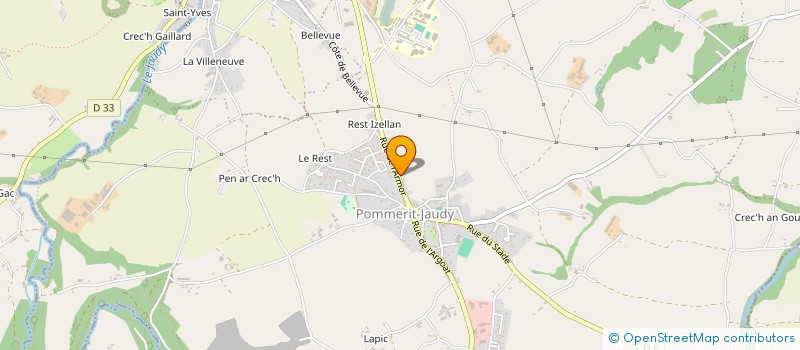 localisation de l'entreprise 838 412 427   LA ROCHE-JAUDY