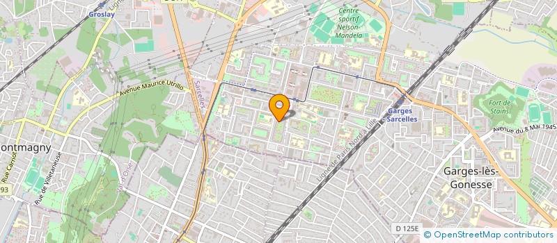 localisation de l'entreprise 838 415 032   SARCELLES