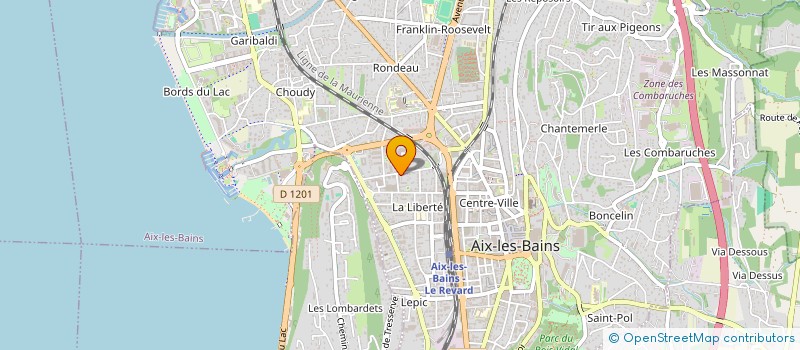 localisation de l'entreprise 838 422 871   AIX-LES-BAINS