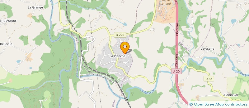 localisation de l'entreprise 838 426 732   BOISSEUIL