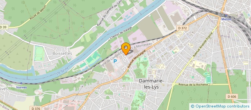 localisation de l'entreprise 838 429 900 à DAMMARIE-LES-LYS
