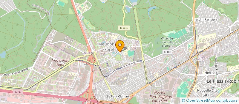 localisation de l'entreprise 838 447 050  à MEUDON