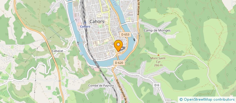 localisation de l'entreprise 838 455 897   CAHORS