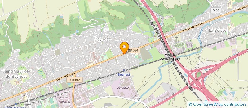localisation de l'entreprise 838 464 501 à RILLIEUX-LA-PAPE