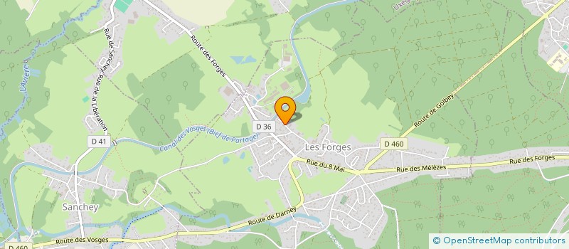 localisation de l'entreprise 838 467 132   UXEGNEY