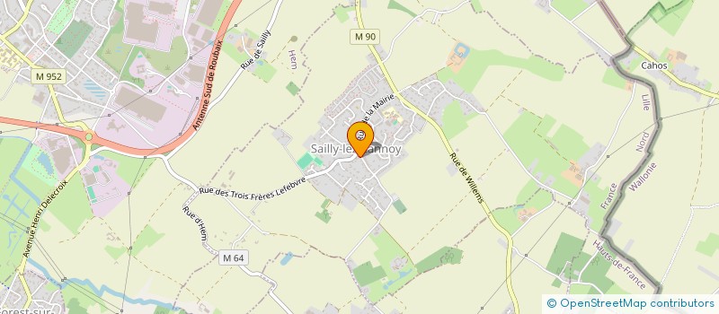 localisation de l'entreprise 838 469 880   WATTRELOS