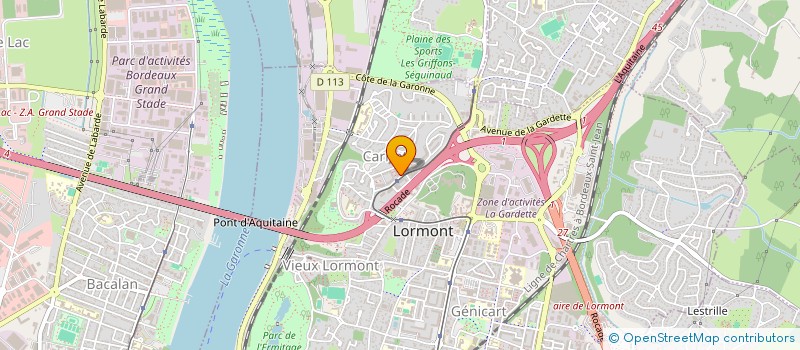 localisation de l'entreprise 838 475 184   LORMONT