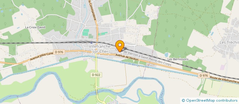 localisation de l'entreprise 838 484 954   VILLEFRANCHE-SUR-CHER